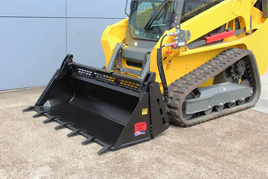 4-IN-1 Skid Steer Bucket